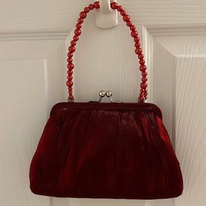 NWOT Special Occasion bag with beaded handle